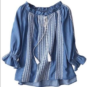 Futurino sz L Off Shoulder Top